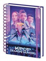 KPop Demon Hunters Kroužkový blok A5