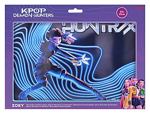 KPop Demon Hunters Plechová cedule - Zoey