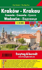 PL 135 CP Krakov, Wadowice 1:10 000 / kapesní plán města