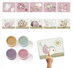Kreativní sada malování prsty Fairy Garden