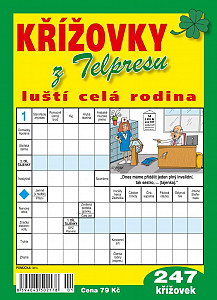Křížovky z Telpresu luští celá rodina - 247 křížovek 2/2022