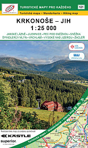 Krkonoše - jih 1:25 000 / 121 Turistické mapy pro každého