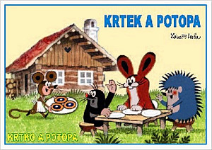 Krtek a potopa - Omalovánky A5