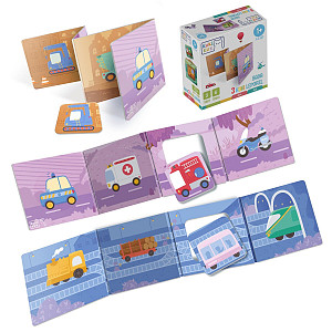 KukiKuk Sada 3 KUKI leporel Auta