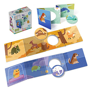 KukiKuk Sada 3 KUKI leporel Zvířátka