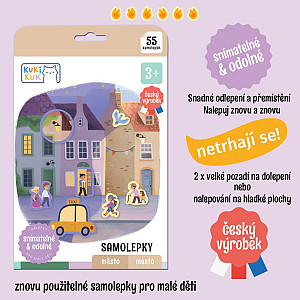 KukiKuk - Samolepky Město