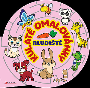 Kulaté omalovánky Bludiště