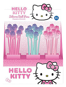 Kuličkové pero Flexi Hello Kitty, modrá náplň