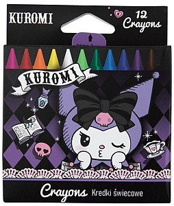 Kuromi voskovky 12ks
