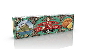 La Mére Poulard Lemon French shortbread papír 125g