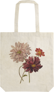 Látková taška Dahlias
