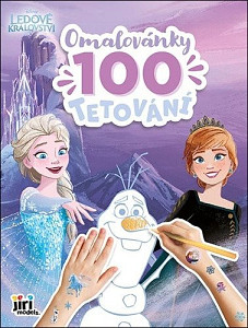 Ledové království - Omalovánky a 100 tetování