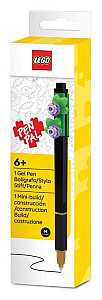 LEGO® Botanicals Gelové pero, černé - fialová květina