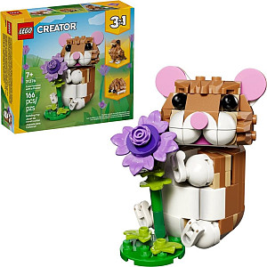 LEGO® Creator 31376 Roztomilý křeček s květinou