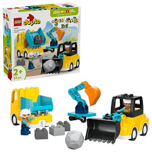 LEGO® DUPLO® 10475 Vozidla na stavbě 3v1