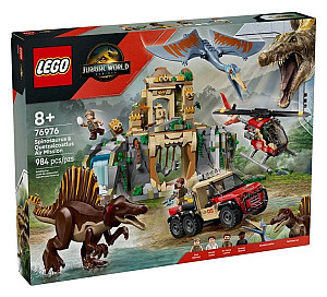 LEGO® Jurassic World 76976 Letecká mise se spinosaurem a quetzalcoatlem