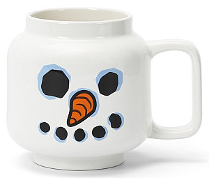 LEGO keramický hrnek 530 ml - sněhulák