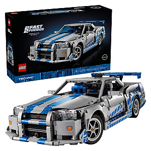 LEGO® Technic 42210 2 Fast 2 Furious Auto Nissan Skyline GT-R (R34)
