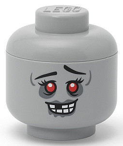 LEGO úložná hlava (mini) - zombie