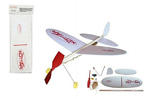 Letadlo Komár - házecí model na gumu