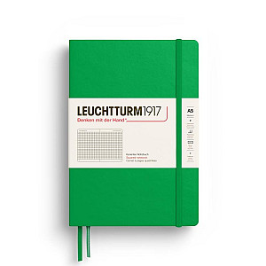 Leuchtturm1917 Zápisník Spring Leaf Medium A5 čtverečkovaný