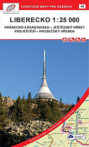 Liberecko 1:25 000 / 48 Turistivké mapy pro každého