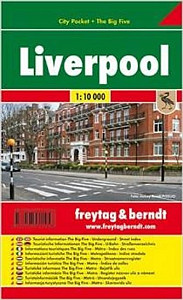Liverpool 1:10 000 - Plán města (kapesní)