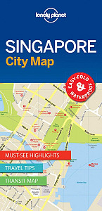 Lonely Planet Singapore City Map 1