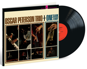 LP Oscar Peterson Trio: Oscar Peterson Trion + One, Clark Terry