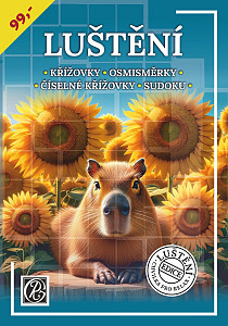 Luštění Chvilka pro relax křížovky, číselné křížovky, osmisměrky, sudoku