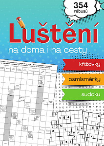 Luštění na doma i na cesty - Křížovky, osmisměrky, sudoku
