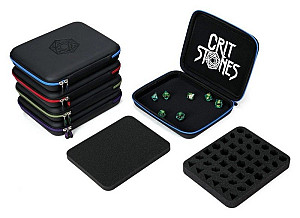 Luxusní pouzdro na kostky - Červené