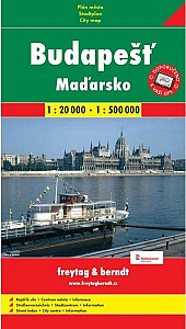 Maďarsko+Budapěšť 1:500/20T/automapa + plán