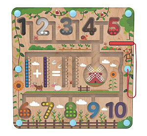 Magnetická hrací deska: Matematika