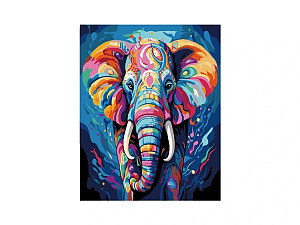 Malování na plátno Slon 40x50 cm