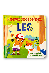 Malování vodou do tašky Les