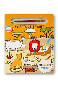 Malování vodou Zvířata ze savany