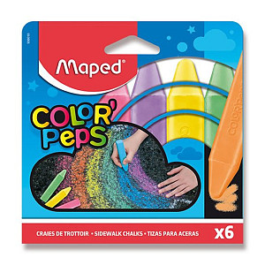 Maped - Křídy Color´Peps 6 barev