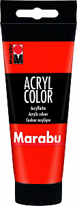 Marabu Acryl Color akrylová barva akrylová barva - rumělka 100ml