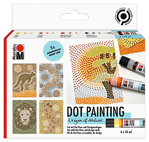 Marabu Dot Pen Sada Origin of Nature
