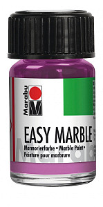 Marabu Mramorovací barva 15 ml - fialovo růžová