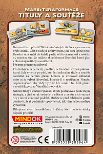 Mars: Teraformace - Tituly a soutěže (rozšíření 8)