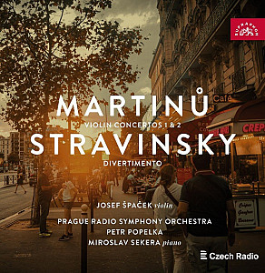 Martinů, Stravinskij: Houslové koncerty 1 & 2, Divertimento - CD