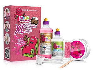 Megaslizoun Sada na výrobu slizu XL - Růžová