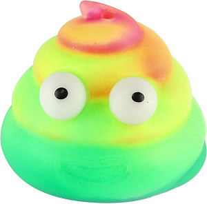 Míček Hovínko antistresový mačkací sliz