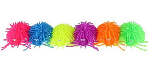 Míček pavouk antistresový - mix barev