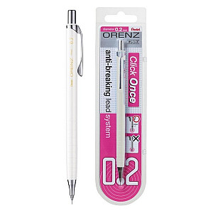 Mikrotužka Pentel Orenz - bílá 0,2mm