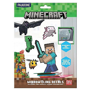 Minecraft samolepky na sklo
