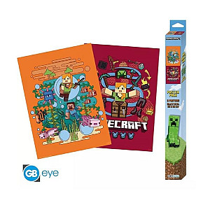 Minecraft Set plakátů 2 ks