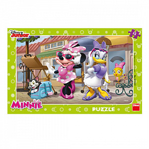 Minnie na Montmartru - puzzle 15 dílků